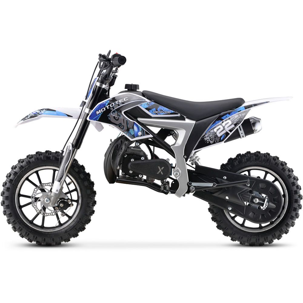 MotoTec Demon 40cc 4-Stroke Kids Gas Dirt Bike