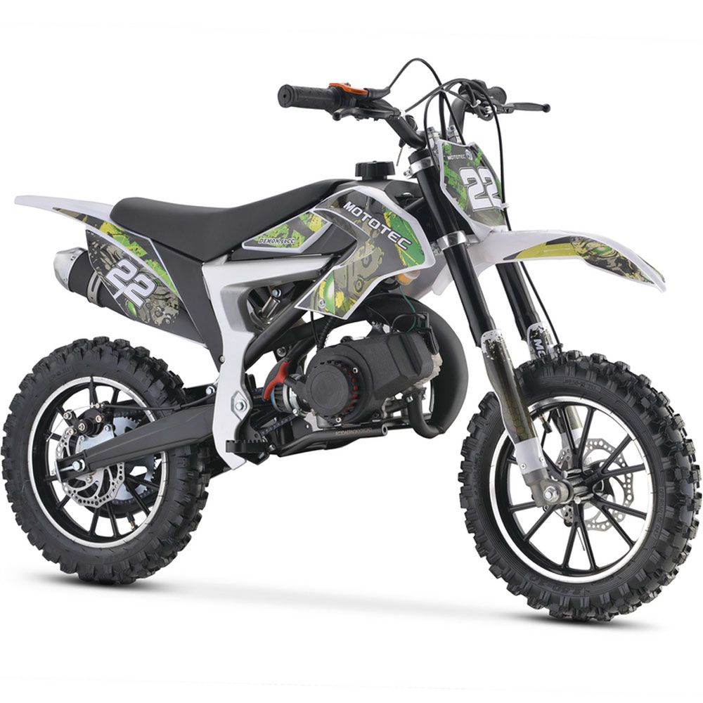 MotoTec Demon 40cc 4-Stroke Kids Gas Dirt Bike