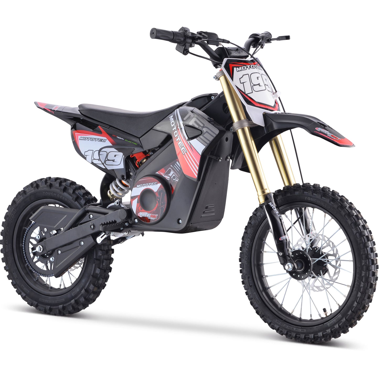 MotoTec 48v Pro Electric Dirt Bike 1800w Lithium