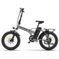 Aostirmotor Folding Electric Bike 20 inch Fat Tire , 750W Motor, 48V 12.5AH Removable Lithium Battery for Adults