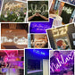 Custom Led Neon Signs for Wall Decor, Personalized Neon Lights Sign for Wedding Party Birthday Gift Name Bedroom Home Man Cave Bar Game Room