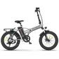 Aostirmotor Folding Electric Bike 20 inch Fat Tire , 750W Motor, 48V 12.5AH Removable Lithium Battery for Adults