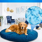 Premium Shredded Memory Foam Bean Bag Filler, Pillow Cushion Filling, Dog Bed, Craft, Pouf Refill, Poly Fill/Poly Fil Stuffing- Soft, Made in USA, Multi Color - 10 lbs