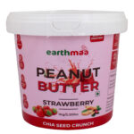 Strawberry with Chia Seeds Crunchy Peanut Butter