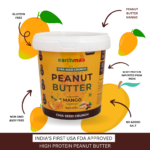 All Natural Organic Peanut Butter Crunchy Mango Flavored with Chia Seeds Crunchy