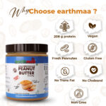 Natural Unsweetened Creamy Peanut Butter - 800gm