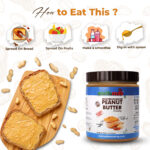 Natural Unsweetened Creamy Peanut Butter - 800gm